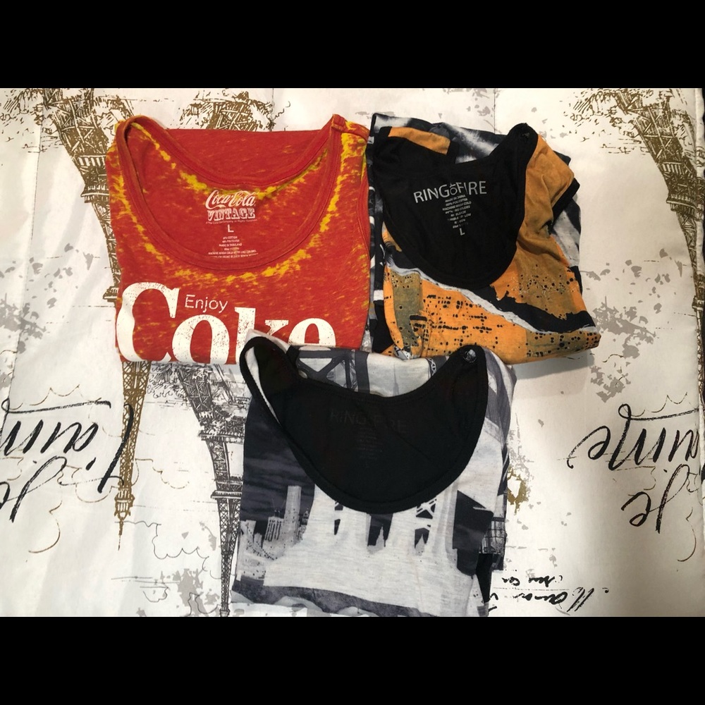 Mens tank Tops Shirts 3pk